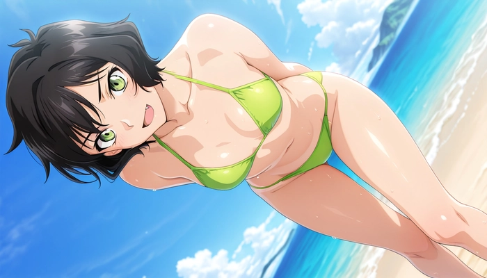 Masumi Sera bikini sexy trong Conan