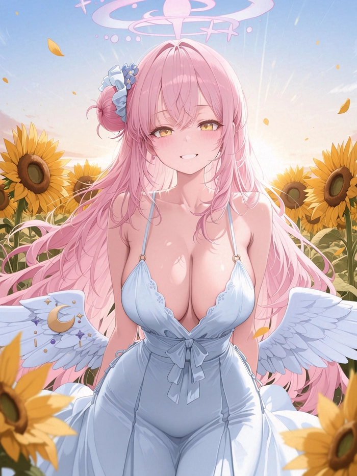 Misono Mika Blue Archive fanart cuốn hút