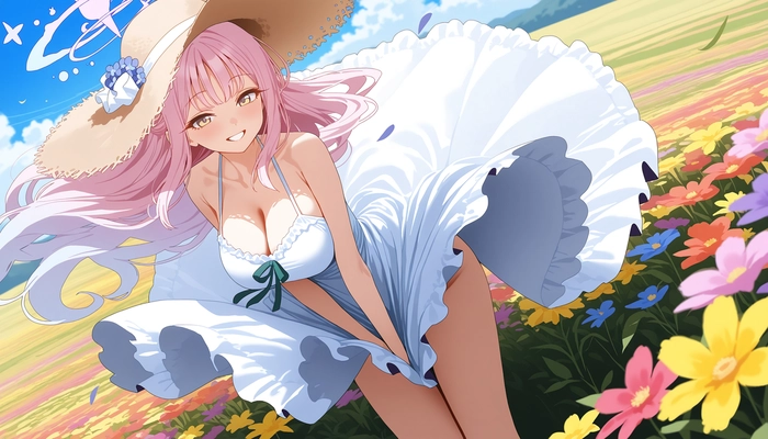Misono Mika Blue Archive fanart dễ thương