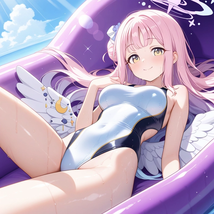 Misono Mika Blue Archive tạo dáng cuốn hút