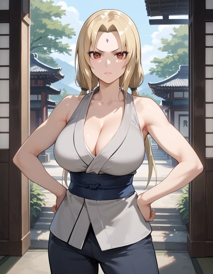 Naruto Tsunade Senju mạnh mẽ