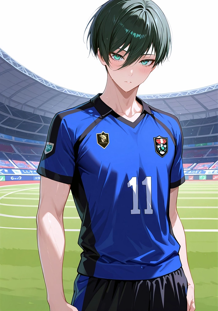 Rin Itoshi đá bóng