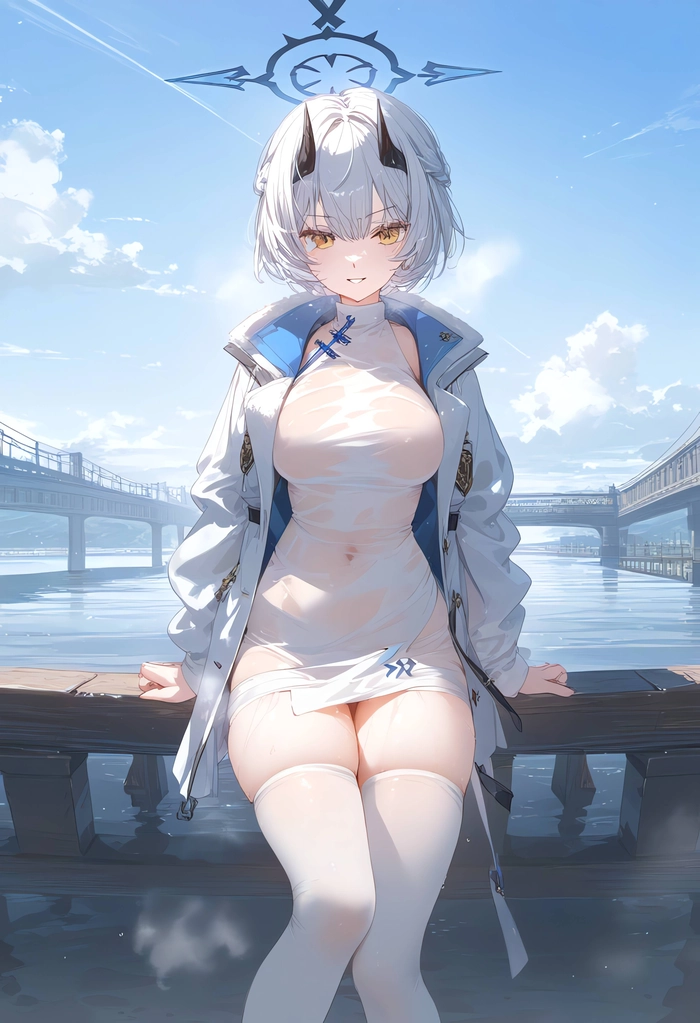 Sena Blue Archive sexy nóng bỏng