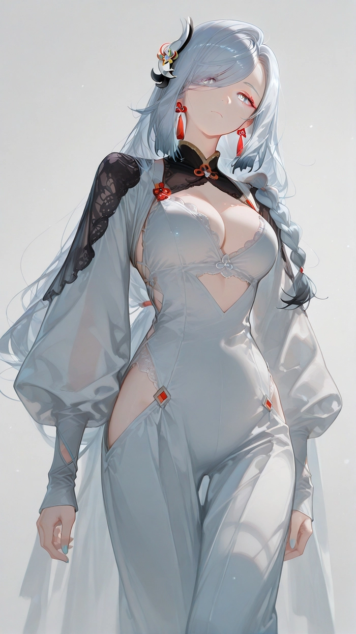 Shenhe chibi đáng yêu
