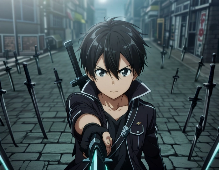 Sword Art Online Kirito nhân vật chính