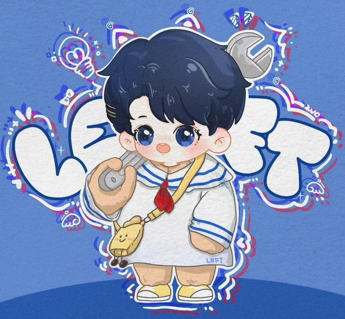 Tả Hàng chibi dễ thương cho fan lưu giữ