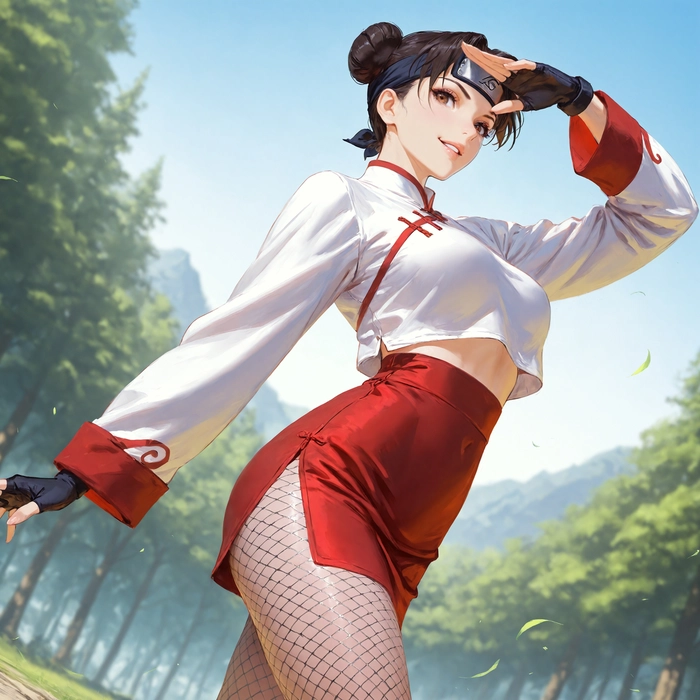 Tenten anime xinh xắn