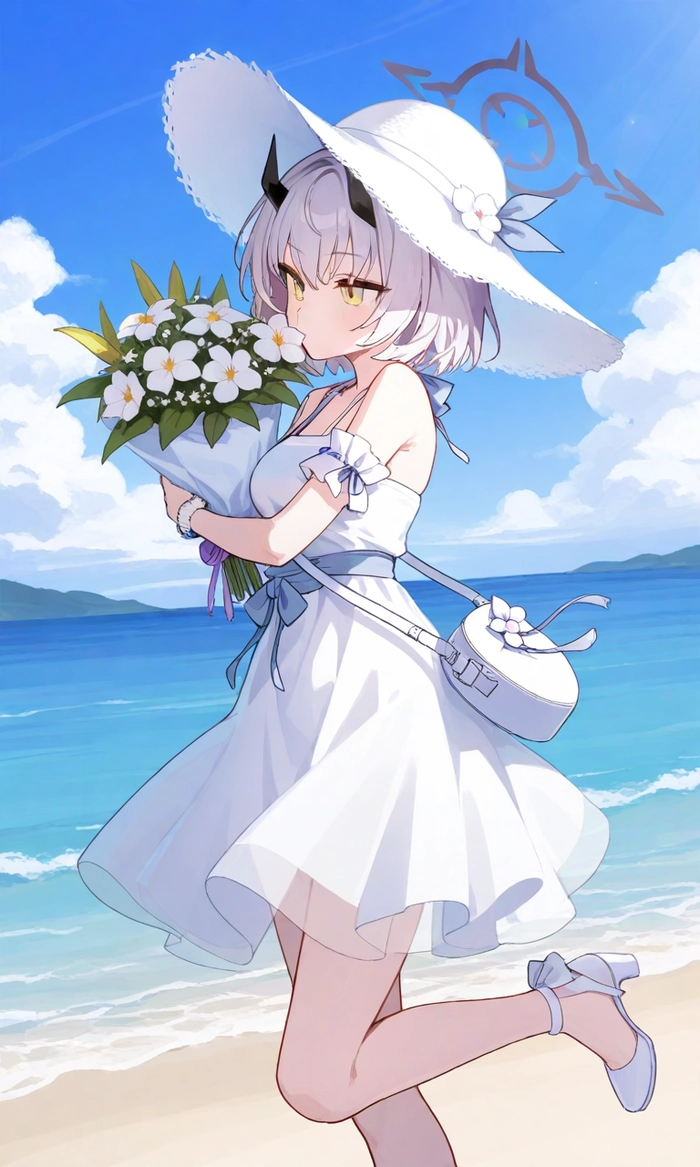 Thần thái Sena Blue Archive hút mắt