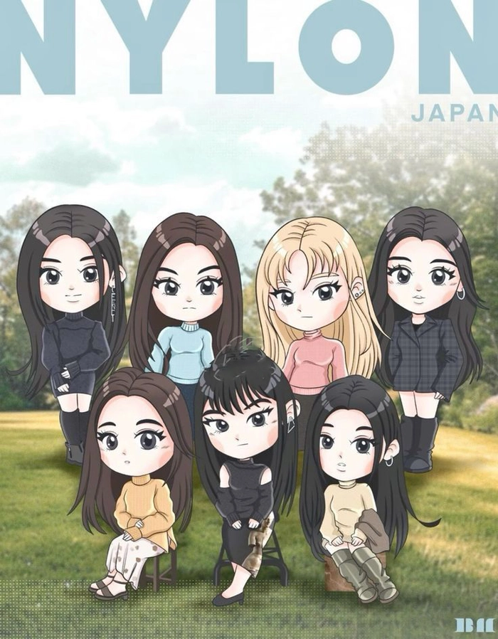 Tuyển chọn ảnh BABYMONSTER chibi cute ấn tượng