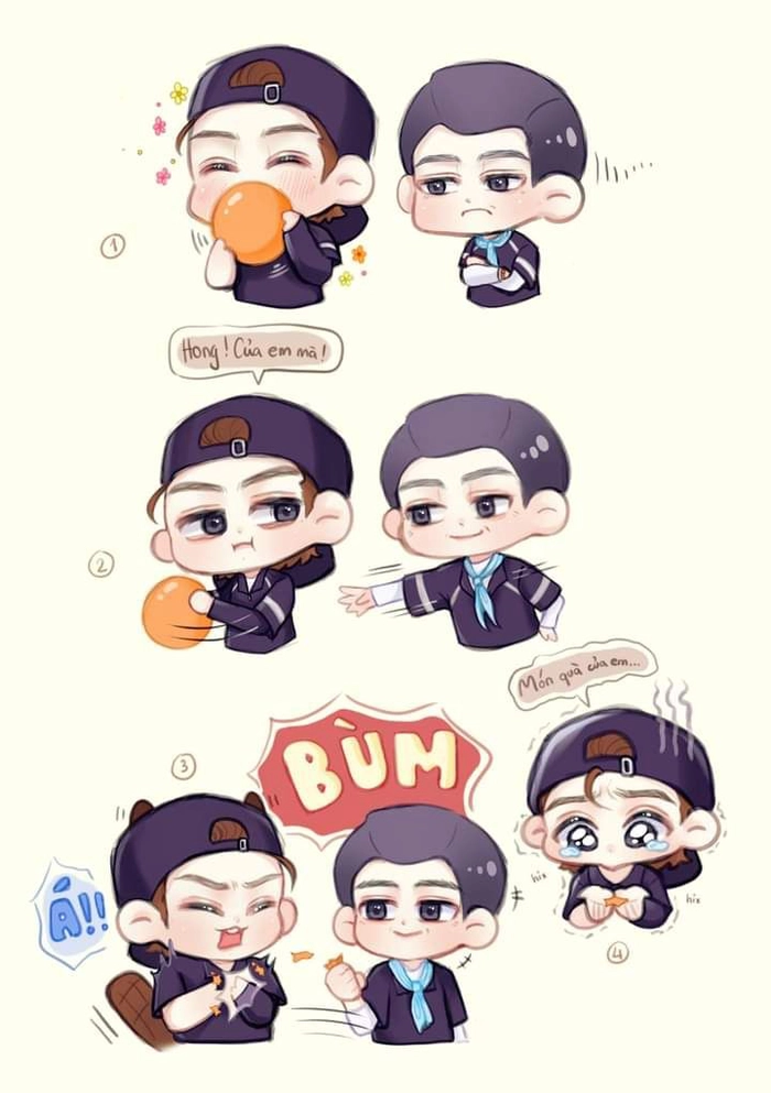 Tuyển tập Anh Trai Vượt Ngàn Chông Gai chibi đáng yêu