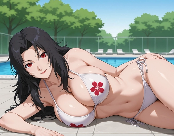 Yuhi Kurenai bikini sexy