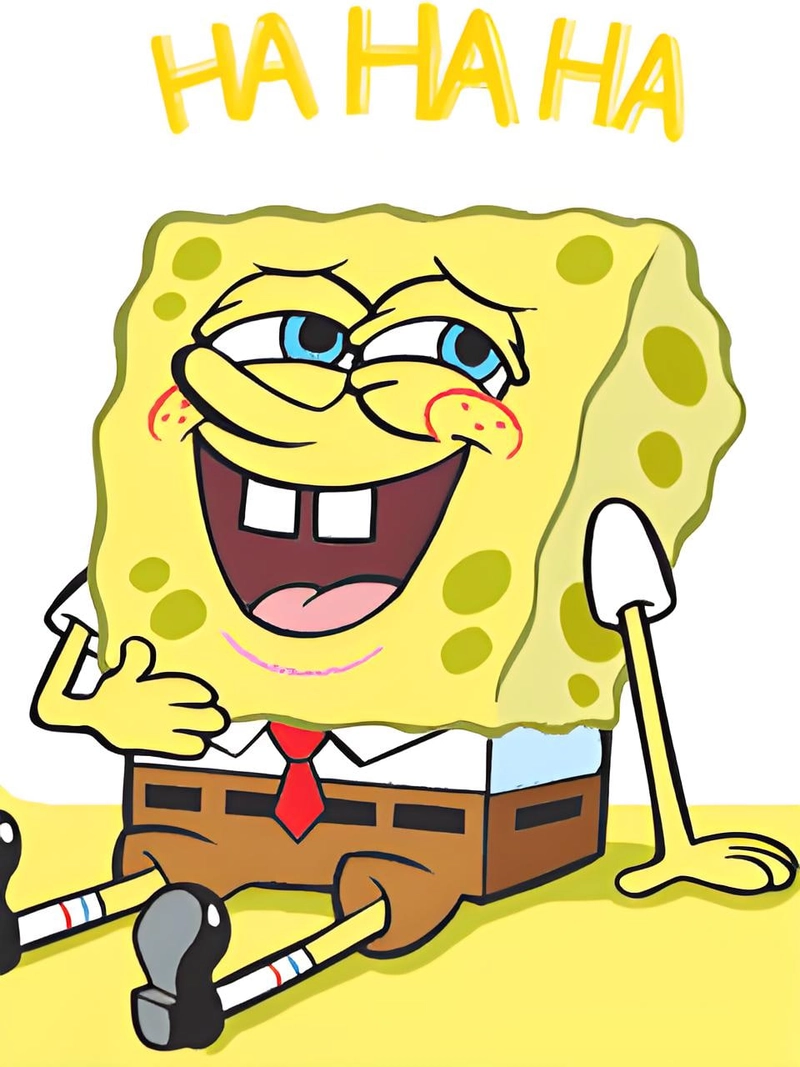 Ảnh Bọt Biển hoạt hình meme bá đạo