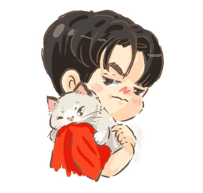 Ảnh Bright Vachirawit chibi cute ngọt ngào