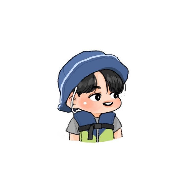 Ảnh Bright Vachirawit chibi phong cách dễ thương