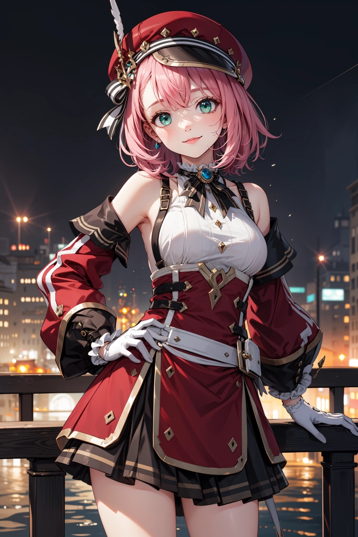 Ảnh Charlotte Genshin đẹp cuốn hút