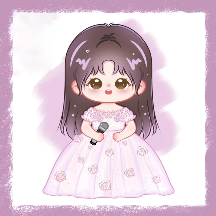 Ảnh Dương Tử cute chibi siêu đáng yêu