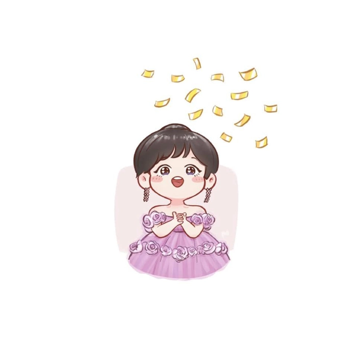 Ảnh Dương Tử dễ thương phong cách chibi