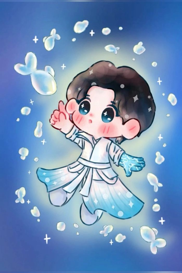 Ảnh Hải Đăng Doo chibi đáng yêu dễ thương