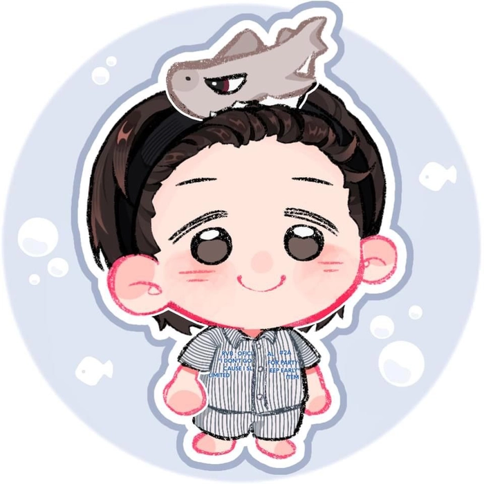 Ảnh Hải Đăng Doo cute và gần gũi trong nét chibi