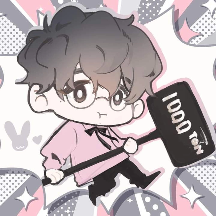 Ảnh Hải Đăng Doo cute và hài hước phong cách chibi