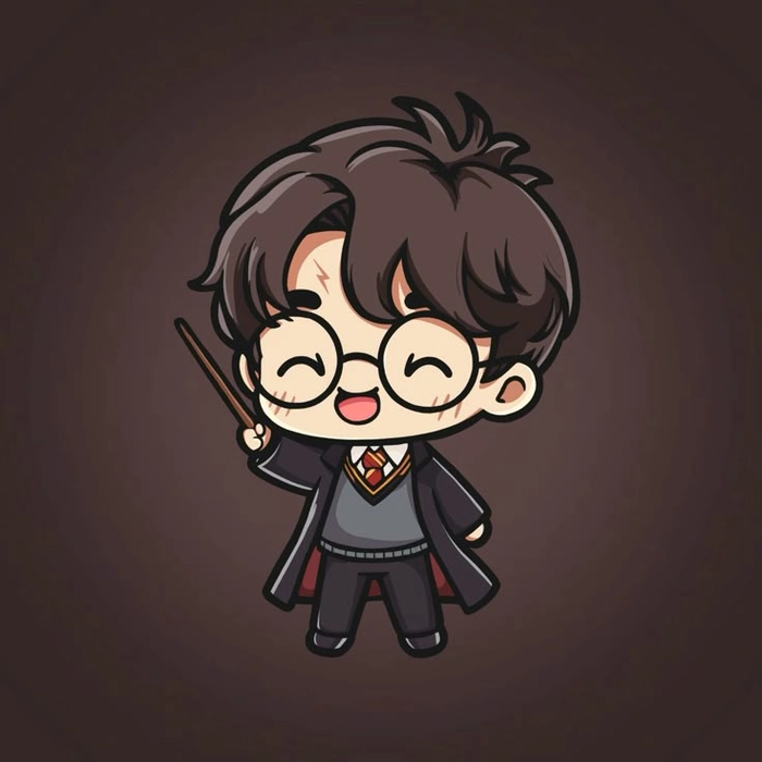 Ảnh Harry Potter chibi cute cực chất