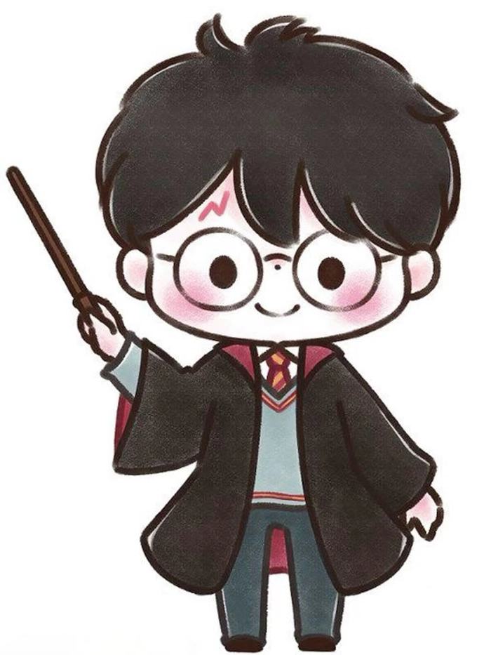 Ảnh Harry Potter chibi đẹp đáng sưu tầm