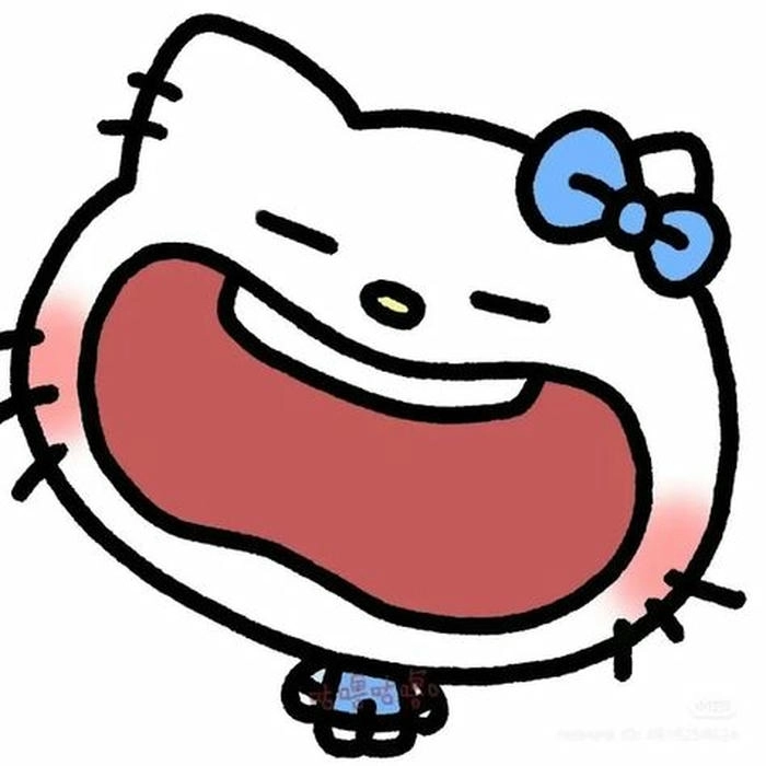 Ảnh Hello Kitty cute vô tri cho fan Kitty