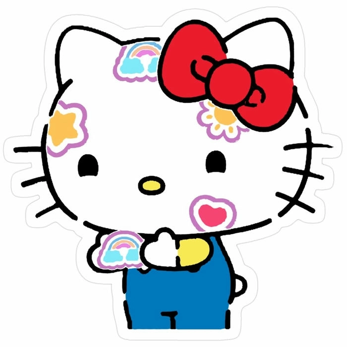 Ảnh Hello Kitty cute vô tri đáng yêu