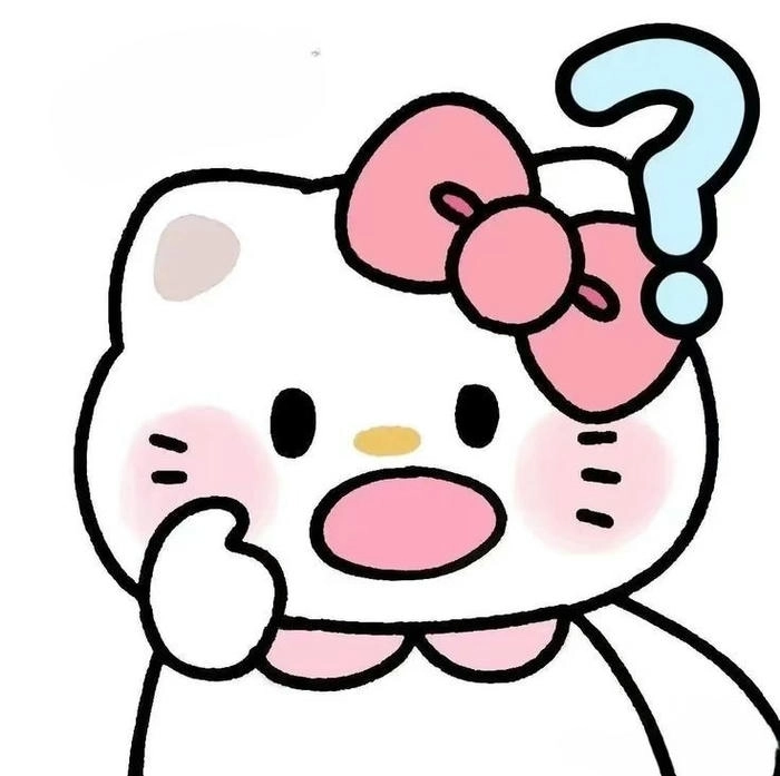 Ảnh Hello Kitty cute vô tri độc đáo