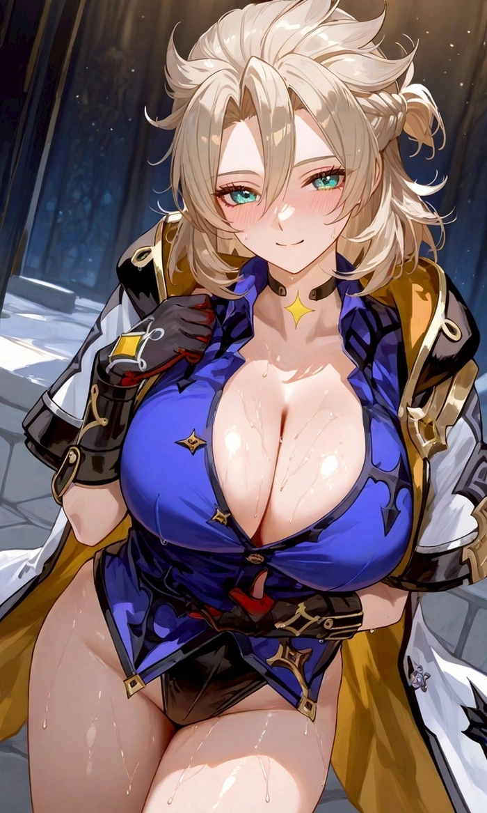 Ảnh Lisa Genshin sexy nổi bật với phong thái gợi cảm