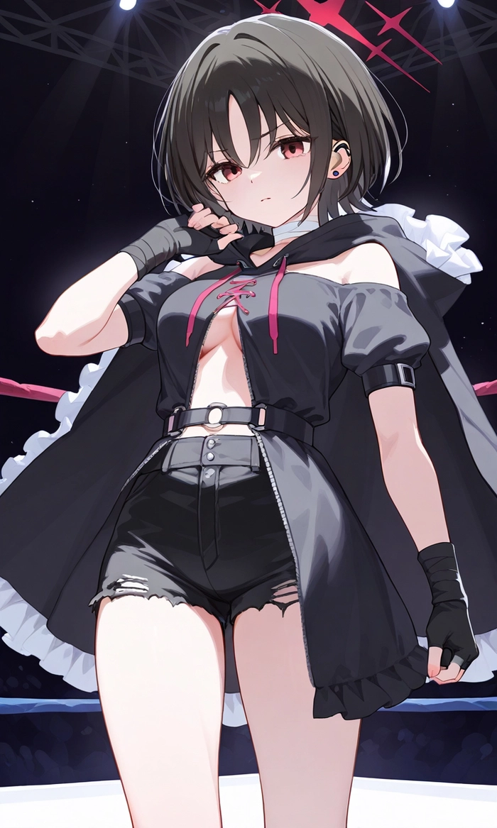 Ảnh Misaki Blue Archive sexy ấn tượng