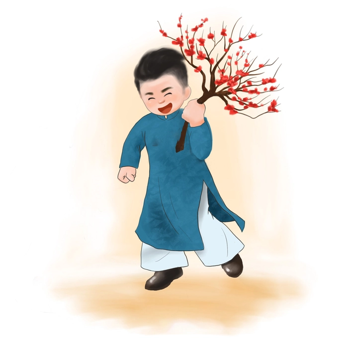 Ảnh Quang Hải chibi cute dễ thương