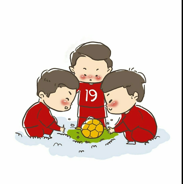 Ảnh Quang Hải chibi đẹp cho người hâm mộ