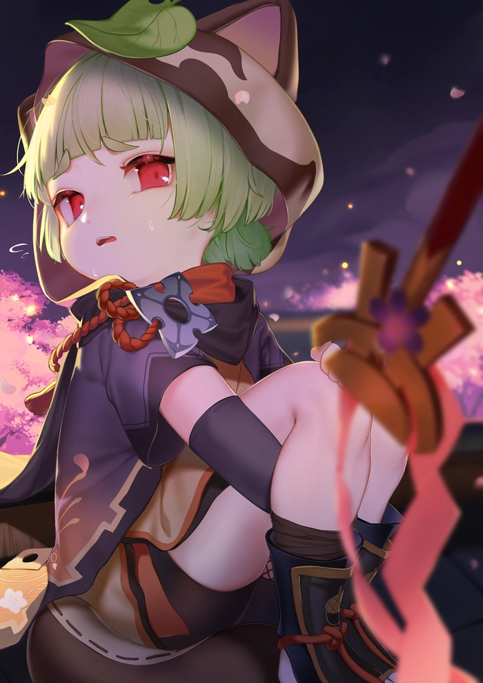 Ảnh Sayu cute ngọt ngào trong Genshin Impact