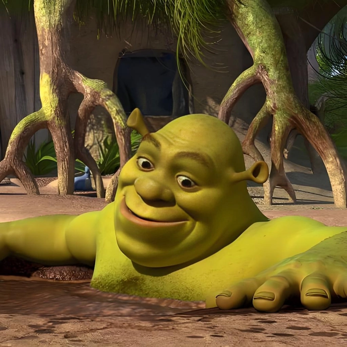 Ảnh Shrek meme siêu bựa vui nhộn