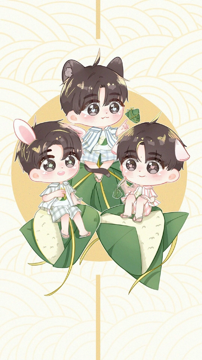 Ảnh TFBoys chibi cute đẹp