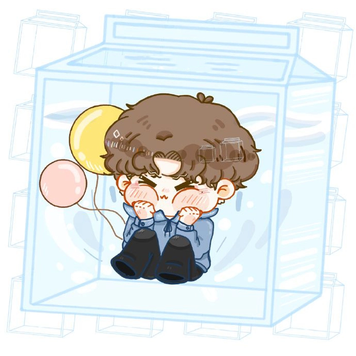 Ảnh Thái Từ Khôn chibi cực đáng yêu