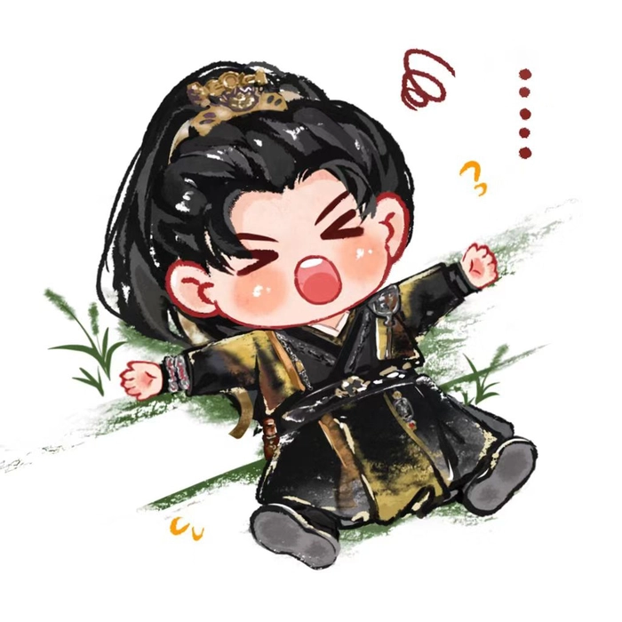 Ảnh Tiêu Viêm chibi cute dễ thương