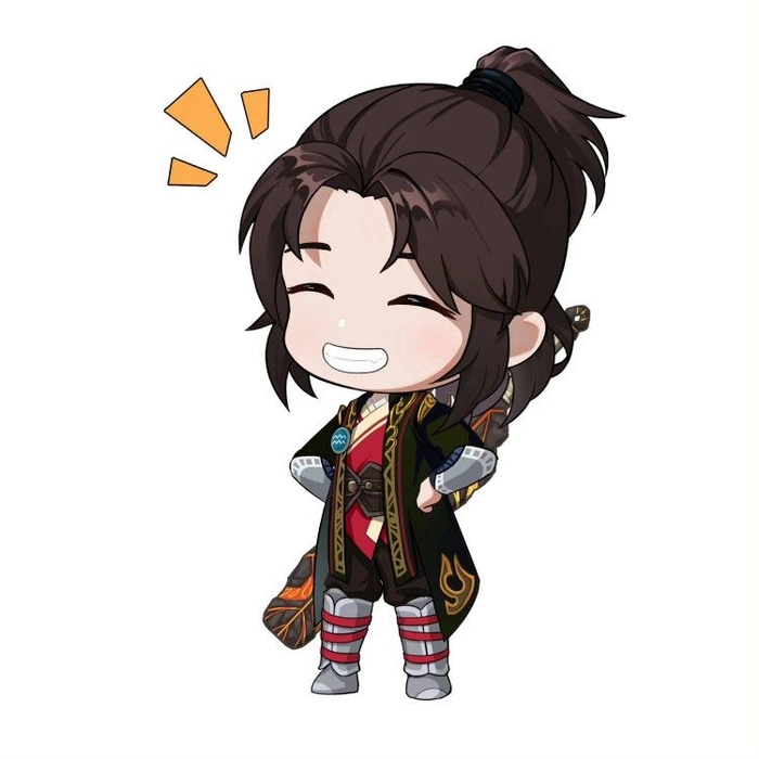 Ảnh Tiêu Viêm chibi ngộ nghĩnh đáng yêu