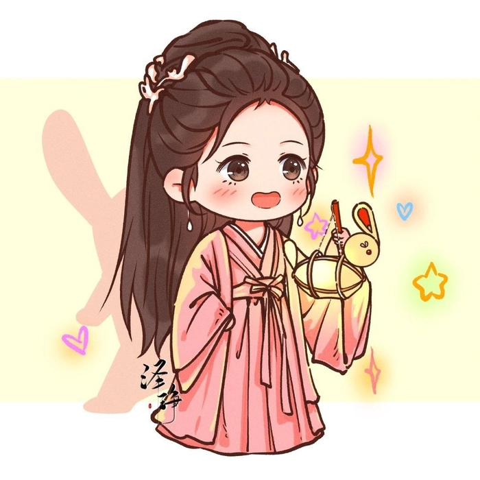 Ảnh Triệu Lệ Dĩnh cute chibi