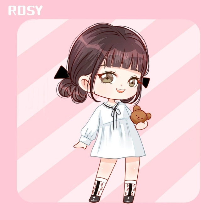 Ảnh Triệu Lộ Tư chibi dễ thương tinh nghịch