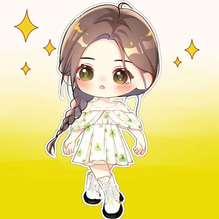 Ảnh Triệu Lộ Tư cute phong cách chibi
