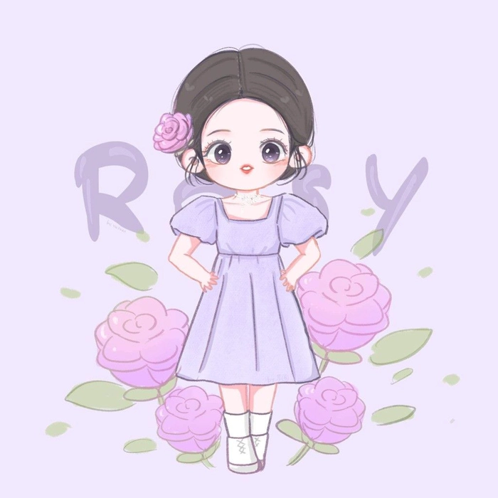 Ảnh Triệu Lộ Tư cute trong hình chibi