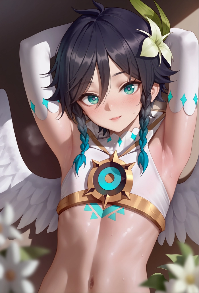 Ảnh Venti Genshin Impact fanart đẹp
