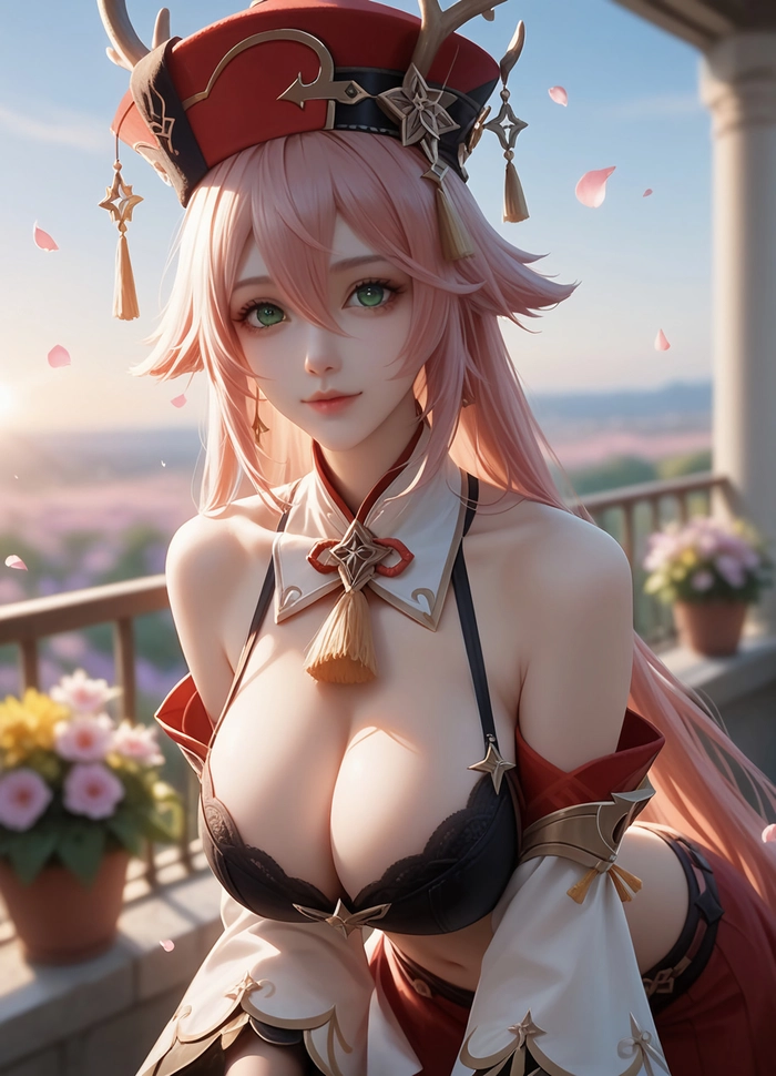 Ảnh Yanfei Genshin Impact đầy sức hút