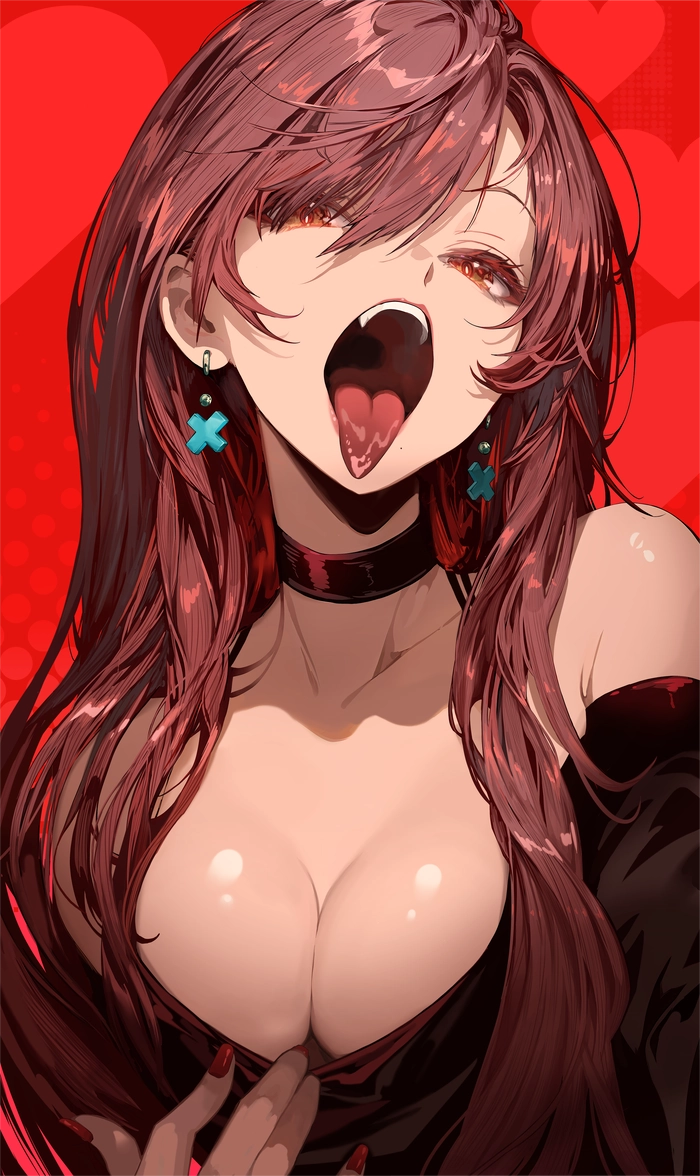 Ảnh anime gái lè lưỡi cute ngọt ngào