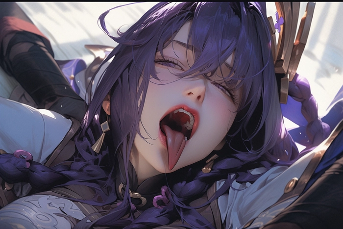 Ảnh anime gái lè lưỡi phong cách lạnh lùng
