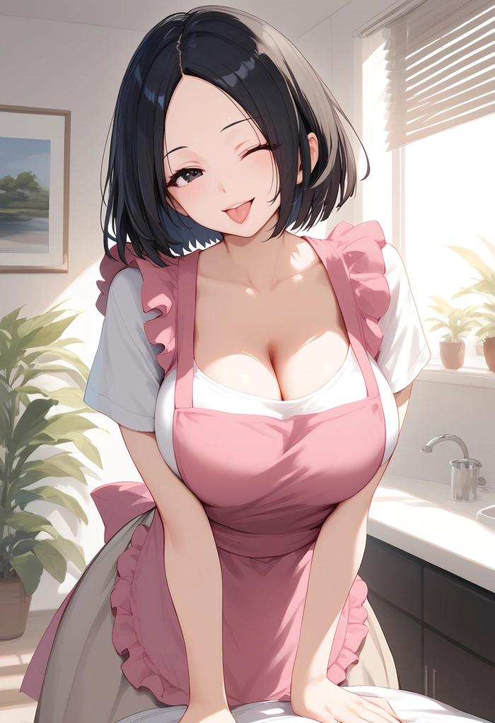 Ảnh anime gái lè lưỡi tinh nghịch đáng yêu