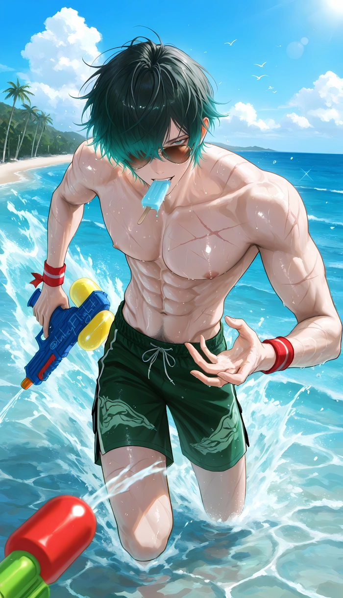 Ảnh anime nam ngầu đẹp trai đầy cuốn hút mạnh mẽ