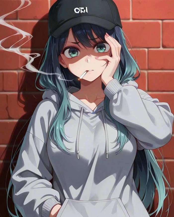 Ảnh anime nữ cute đơn giản mà xinh xắn